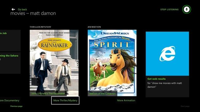 Búsquedas de Bing en IE
