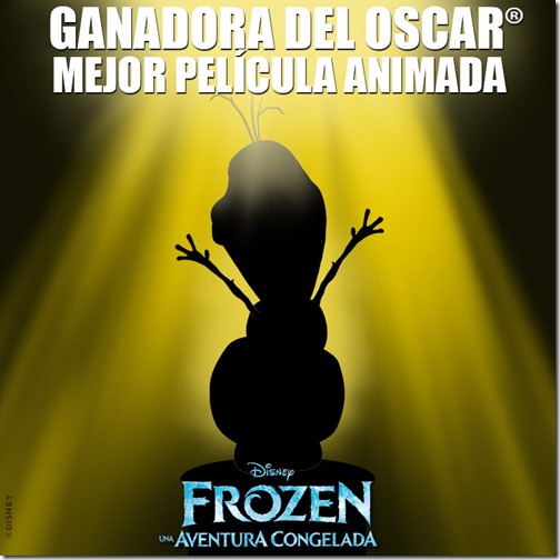 Frozen Ganadora del Oscar