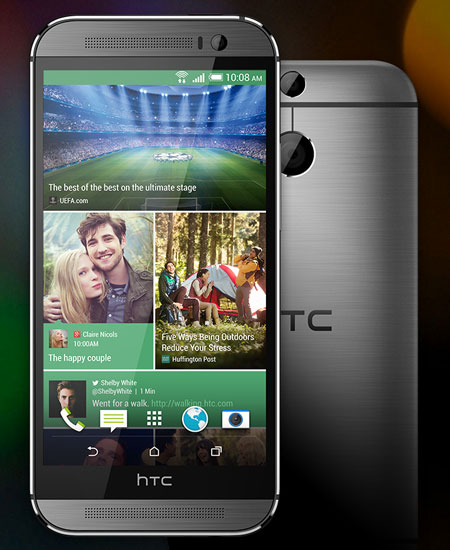 Interfaz de HTC BlinkFeed
