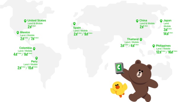LINE ya tiene llamadas de voz por internet; disponibles desde 2 céntimos/minuto