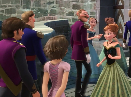 Frozen, Tangled, Little Mermaid