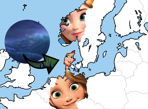 Frozen, Tangled, Little Mermaid
