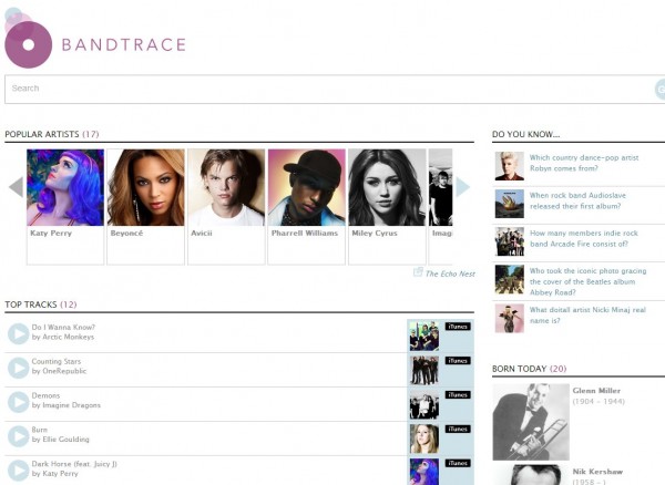 bandtrace.com bandtrace.com