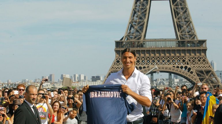 Zlatan Ibrahimovic inició la revolución qatarí de inversiones en el PSG