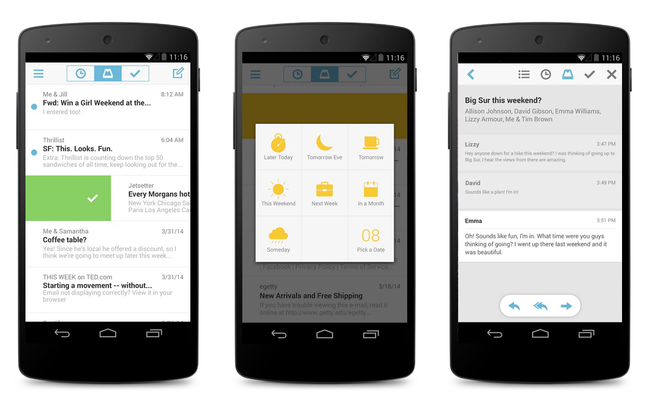 Mailbox aplicaciones bonitas para android