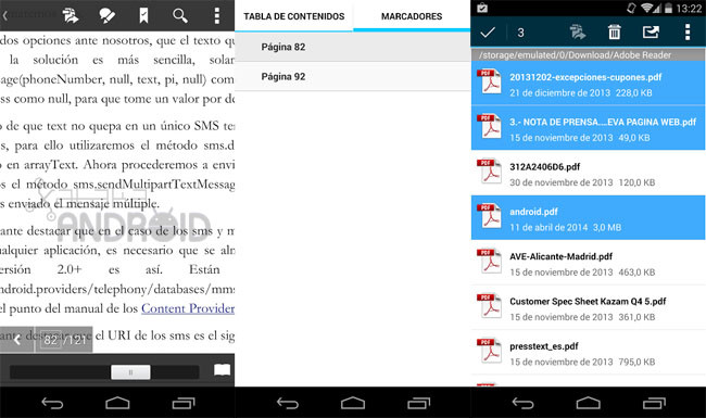 Adobe Reader 11.2 para Android