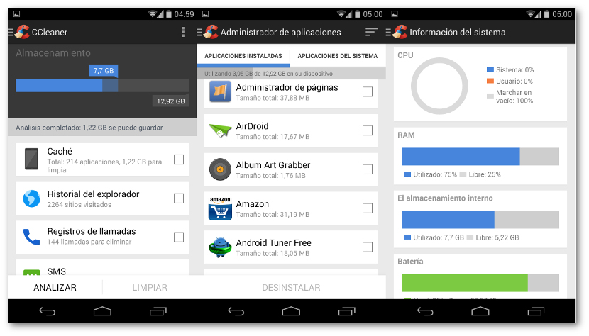 ccleaner para android beta
