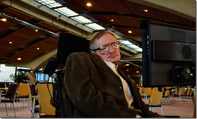 Cambridge, England - Professor Stephen Hawking.(photo credit:  IWC Media / Handel Productions)