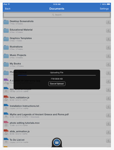 MediaFire ahora también se adapta a tu iPad