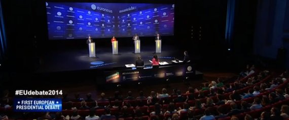 candidatos europeos debate