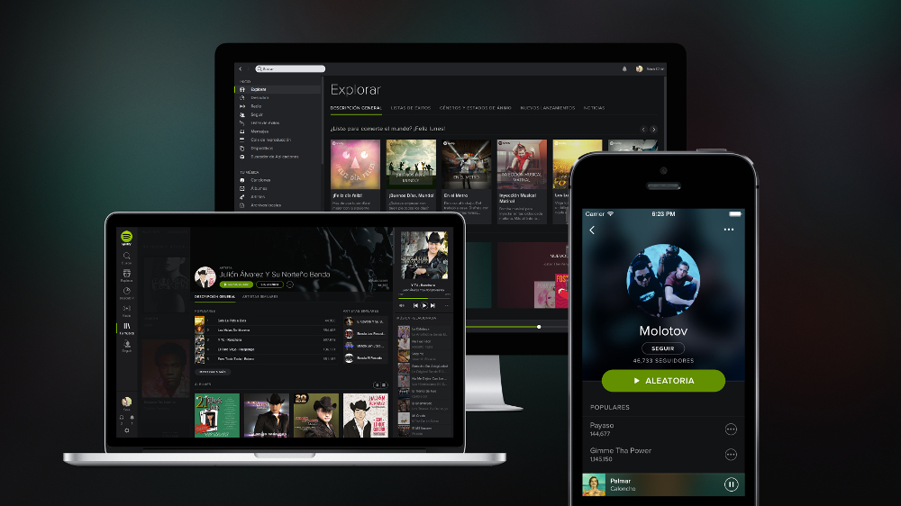 spotify aplicaciones bonitas para android