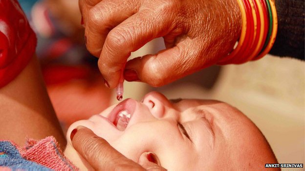 Vacunación de polio