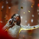 Conchita Wurst representing Austria performs after winning grand final of the 59th Eurovision Song Contest in Copenhagen