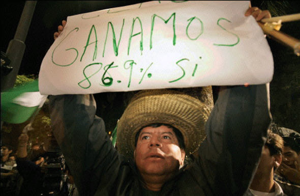 Se cumplen seis años del referéndum por el Estatuto