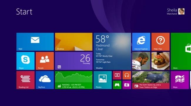 Windows 8.1 con Bing