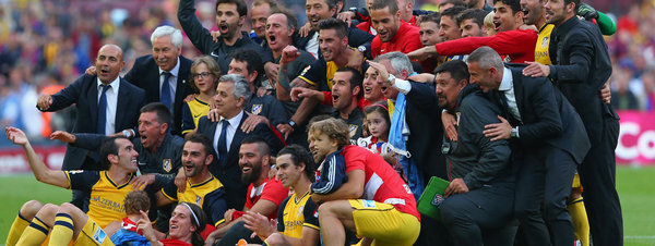 El Atlético de Madrid se proclama campeón de Liga BBVA 2013-14