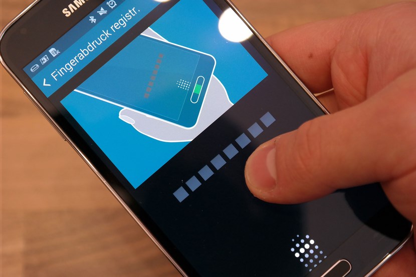 Samsung galaxy s5 Copiar Los sensores de huellas en smartphones de gama baja podrían ser pronto una realidad