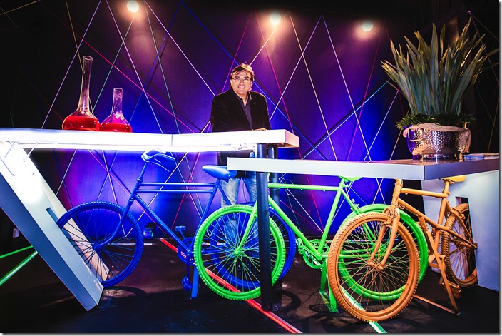 A todos les encantaron las bicicletas coloridas!!