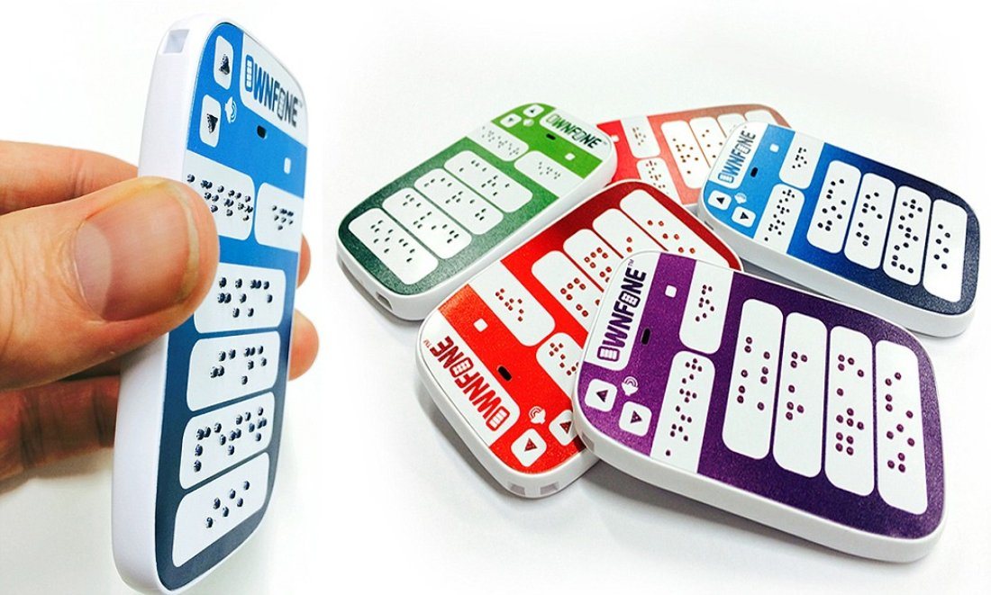 OwnFone afirma tener el primer móvil Braille