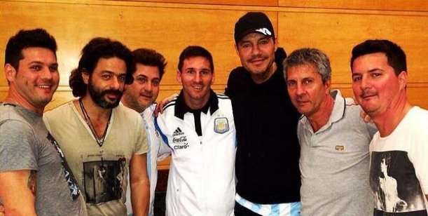 El encuentro de Marcelo Tinelli con Lionel Messi en Brasil