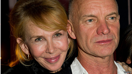 Trudy Styler y Sting