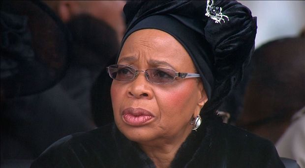 Graça Machel, viuda de Nelson Mandela.
