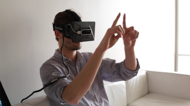 Leap Motion Oculus Rift