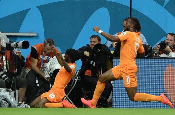 Costa de Marfil volteó el marcador y derrotó 2-1 a Japón