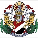 El escudo oficial de Marlandia