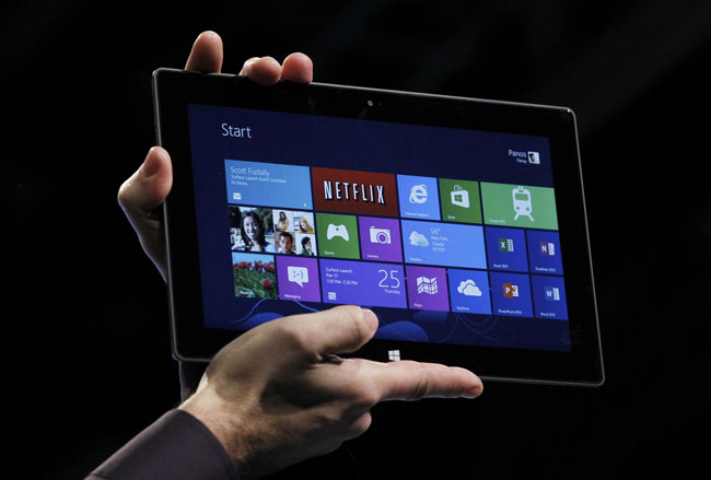 Tableta con Windows