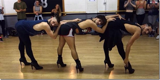 bailarines