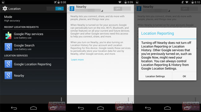 Google Nearby