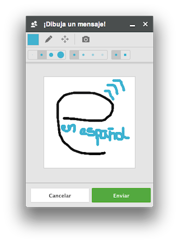 Ya puedes dibujar garabatos y monigotes a tu contactos de Hangouts