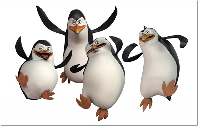 los-pinguinos-de-madagascar