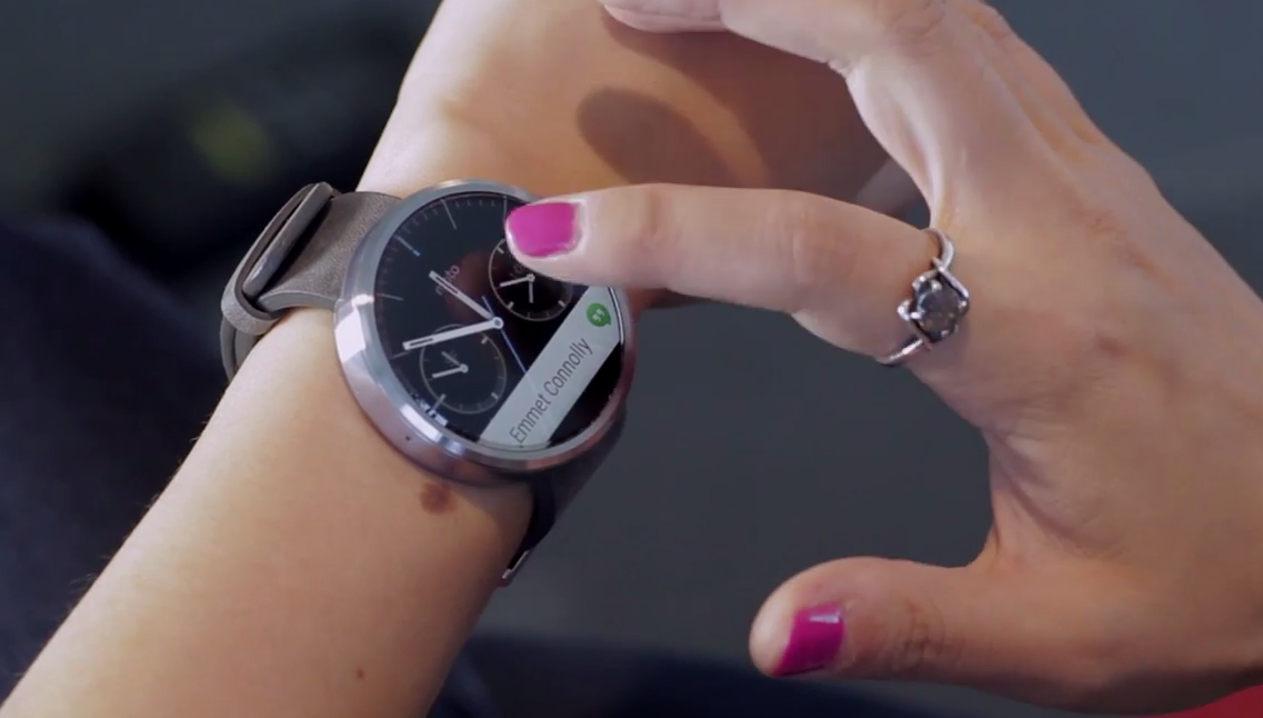 Así funciona el Moto 360 (vídeo)