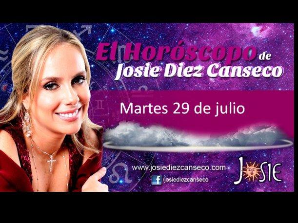 Josie Diez Canseco: Horóscopo del martes 29 de julio (VIDEO) Josie Diez Canseco: Horóscopo del martes 29 de julio (VIDEO)