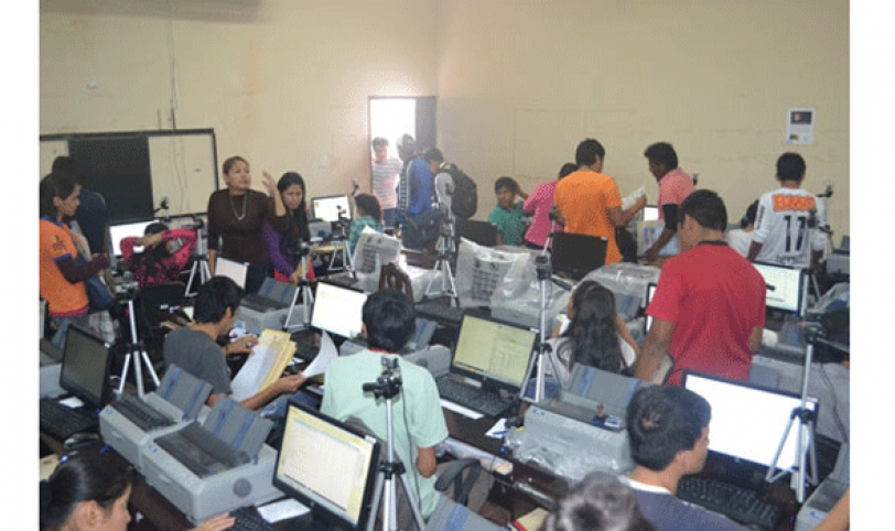 Los estudiantes tienen una hora para responder el examen.
