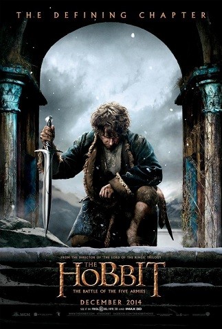 Cartel de 'El Hobbit: La batalla de los cinco ejércitos'