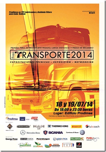Afiche Expo Transporte
