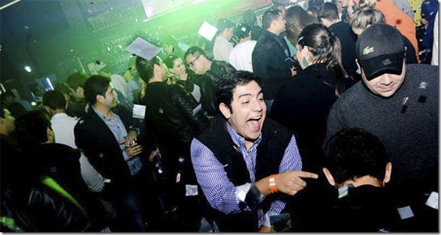 Así se pone el ambiente en Goss