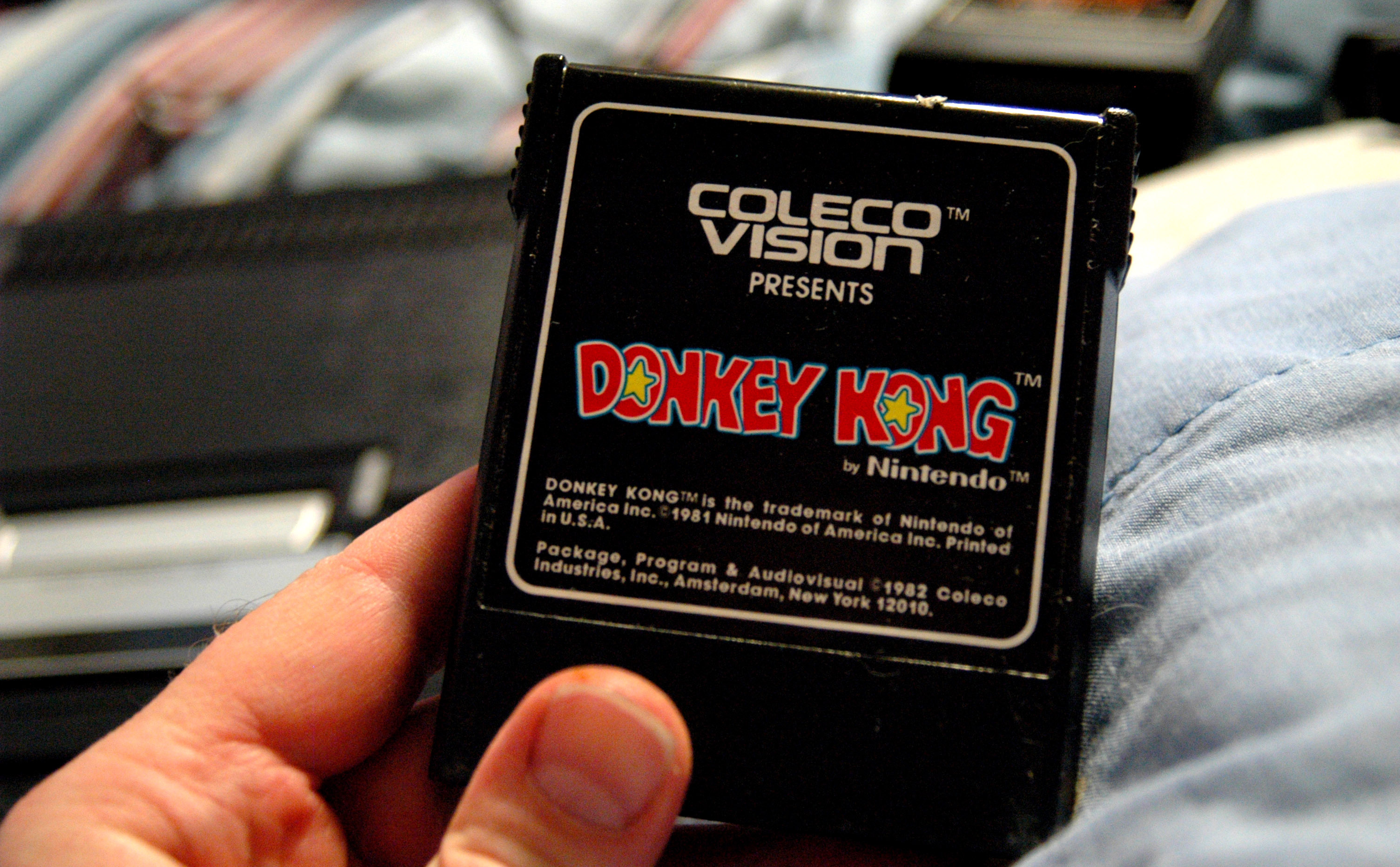 Donkey_Kong_ColecoVision_Cartridge