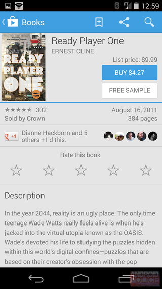 Nuevo diseño de Google Play con Material Desing