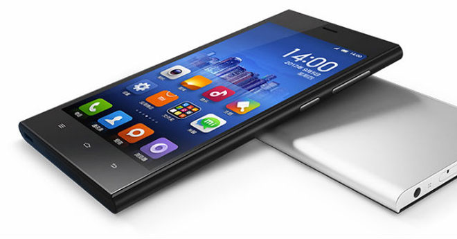 Aspecto del Xiaomi Mi3