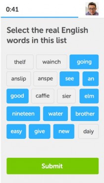 duolingo examen ingles
