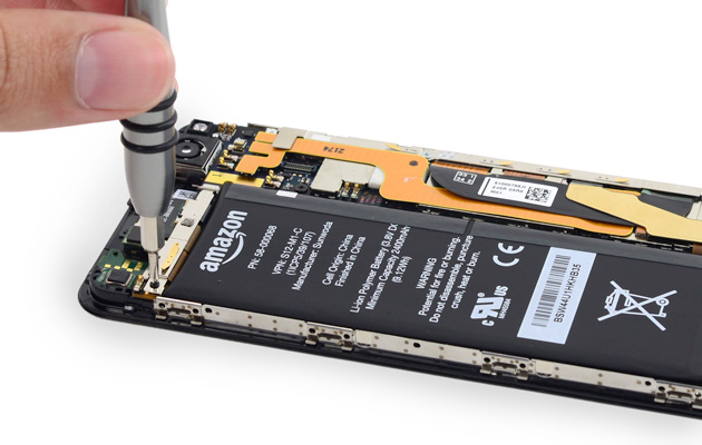 Desmontar el Fire Phone de Amazon costará sudor y lágrimas