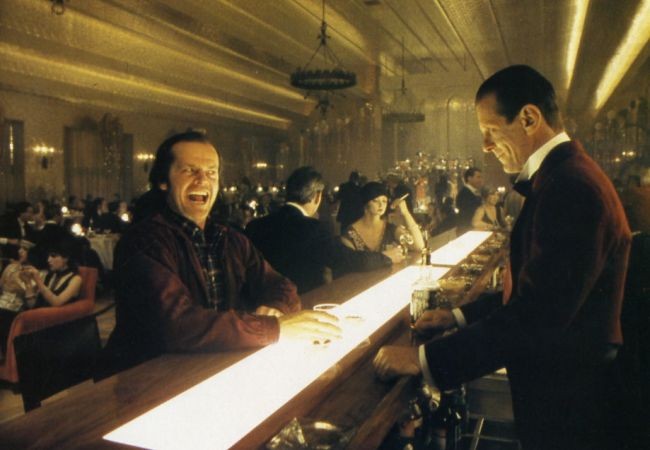 Jack Nicholson en El Resplandor