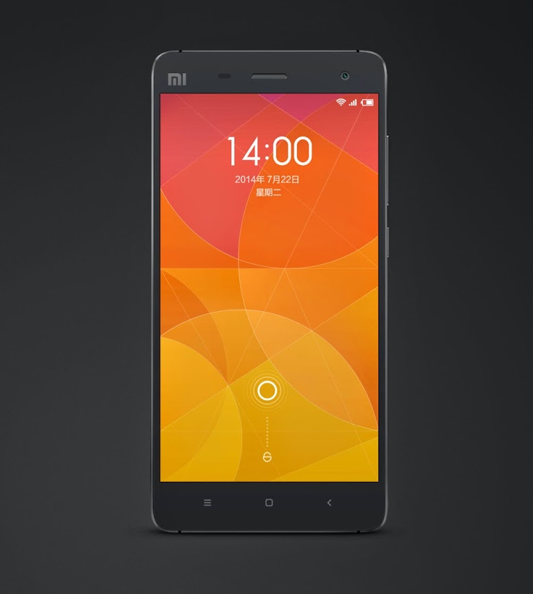 xiaomi mi4 frontal