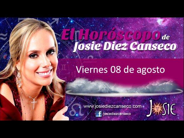 Josie Diez Canseco: Horóscopo del viernes 08 de agosto (VIDEO)