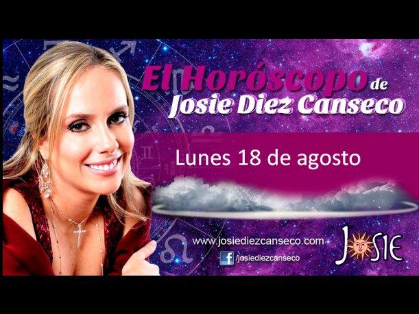 Josie Diez Canseco: Horóscopo del lunes 18 de agosto (VIDEO)