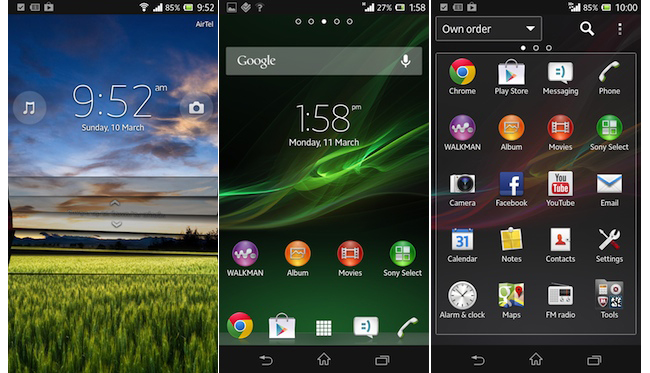 Sony Xperia Theme